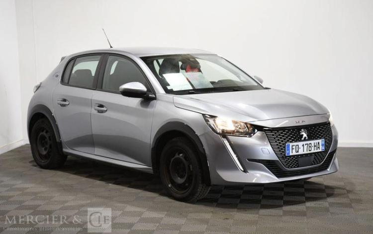 PEUGEOT e-208 136CH ACTIVE BUSINESS GRIS FQ-178-HA