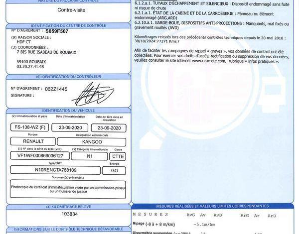 RENAULT KANGOO 1.5 BLUEDCI 95ch EXTRA RLINK  FS-138-WZ