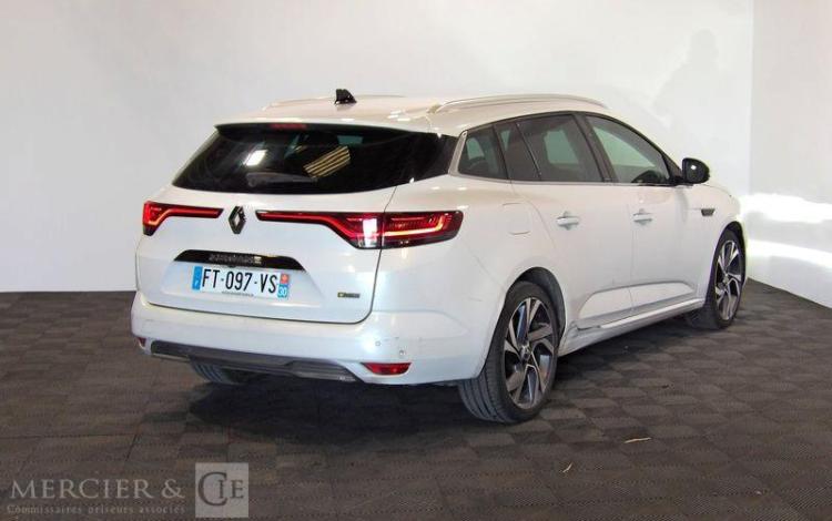 RENAULT MEGANE ESTATE 1.6 E-TECH 160H 90CH PHEV HYBRID RS LINE BVA BLANC FT-097-VS