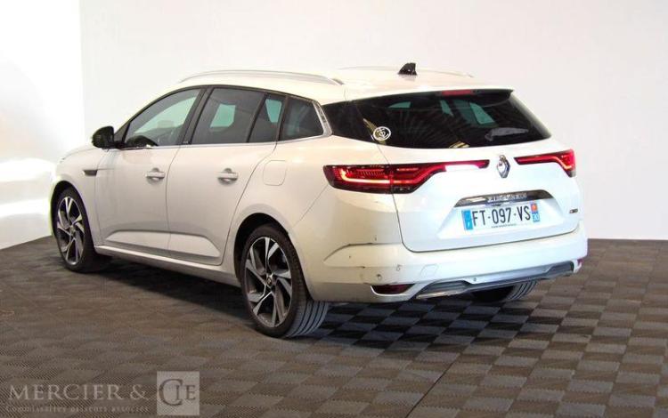 RENAULT MEGANE ESTATE 1.6 E-TECH 160H 90CH PHEV HYBRID RS LINE BVA BLANC FT-097-VS