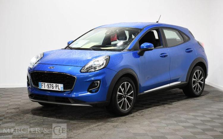 FORD PUMA 1.0 ECOBOOST HYBRID 125CH MHEV TITANIUM BLEU FT-976-PL