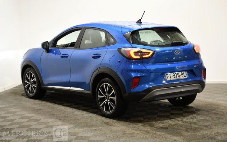 FORD PUMA 1.0 ECOBOOST HYBRID 125CH MHEV TITANIUM BLEU FT-976-PL