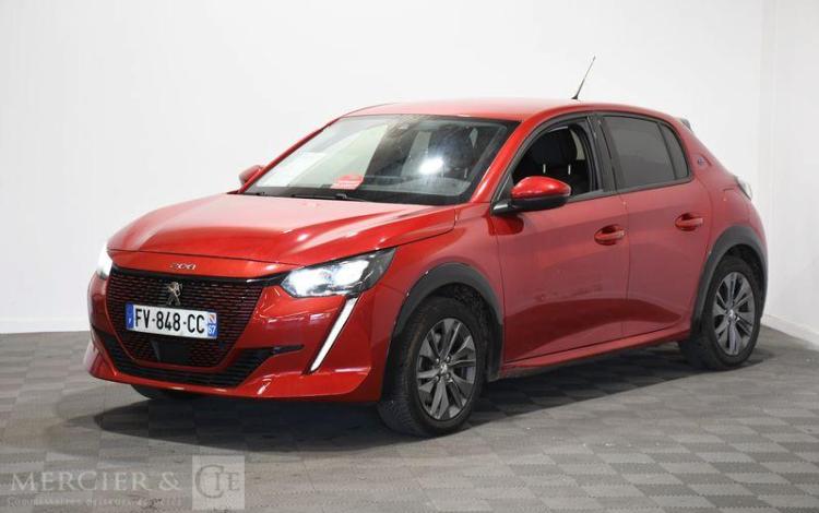 PEUGEOT e-208 ALLURE BUSINESS ROUGE FV-848-CC
