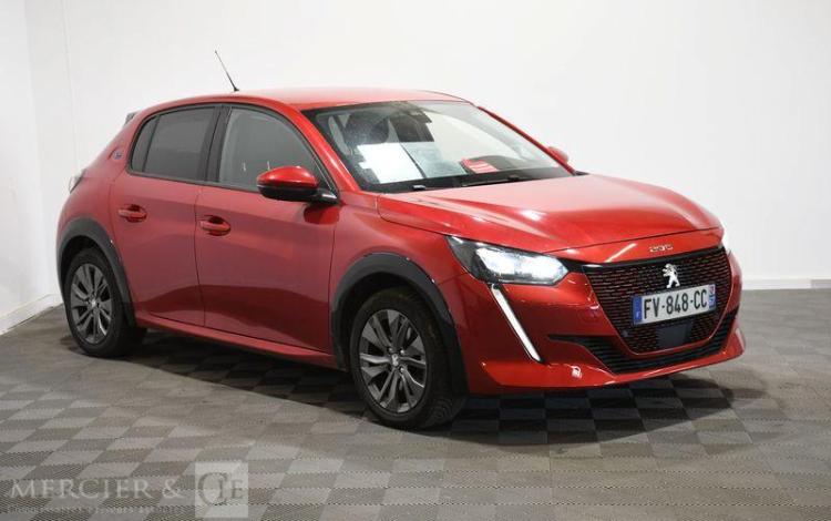 PEUGEOT e-208 ALLURE BUSINESS ROUGE FV-848-CC