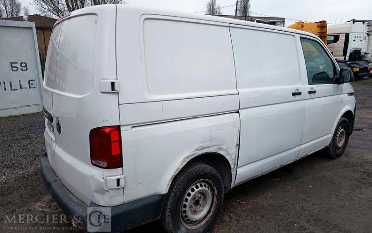 VOLKSWAGEN TRANSPORTER T6 2.0 TDI 110ch 2T8 L1H1 BLANC FV-858-BW