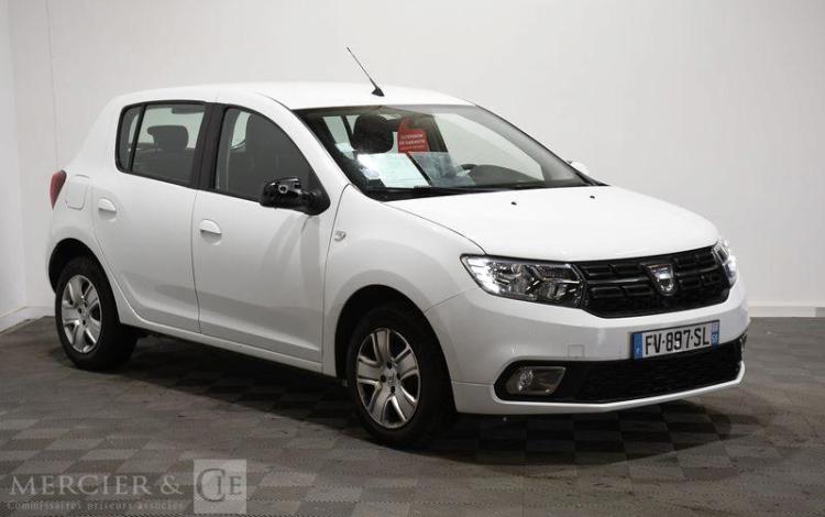 DACIA SANDERO 1.0 SCE 75CH CITY PLUS BLANC FV-897-SL