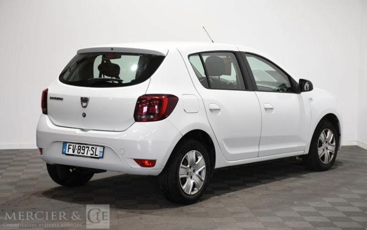 DACIA SANDERO 1.0 SCE 75CH CITY PLUS BLANC FV-897-SL