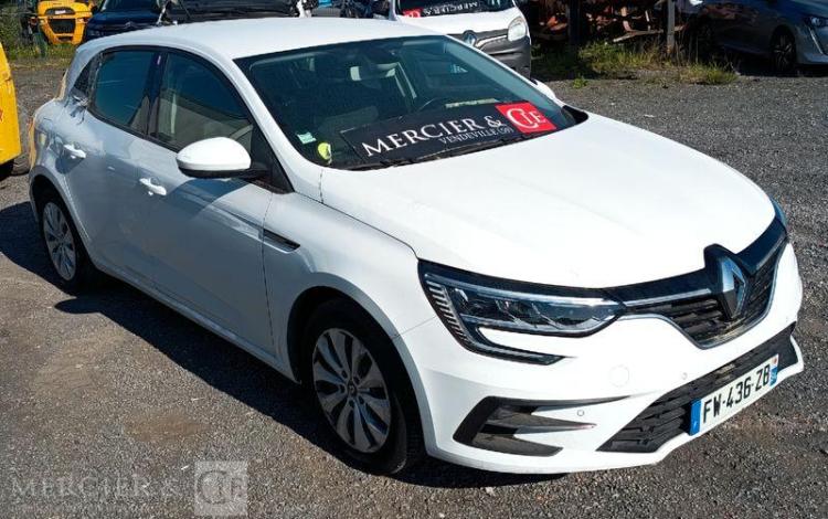 RENAULT MEGANE STE AIR NAV BLUE DCI 115 BLANC FW-436-ZB