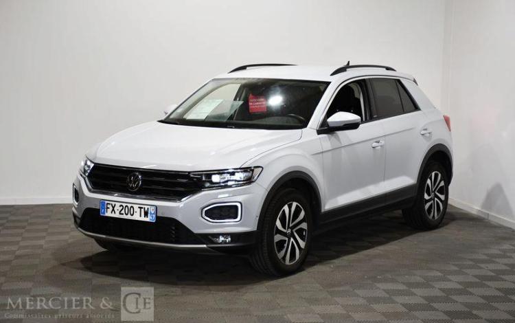 VOLKSWAGEN T-ROC 2.0 TDI 150ch LOUNGE DSG BLANC FX-200-TW