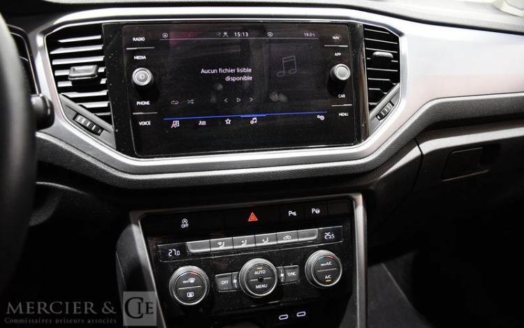 VOLKSWAGEN T-ROC 2.0 TDI 150ch LOUNGE DSG BLANC FX-200-TW