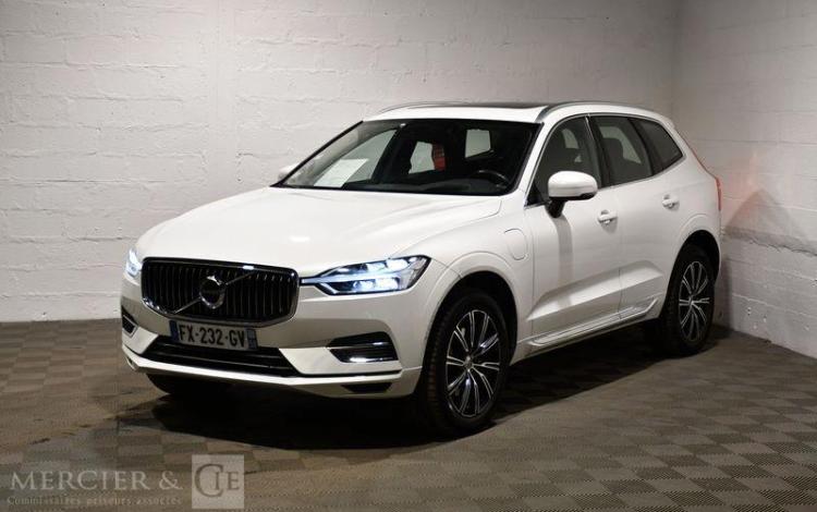 VOLVO XC60 T8 RECHARGE AWD 303CH+87CH GEARTRONIC 8 INSCRIPTION LUXE BLANC FX-232-GV