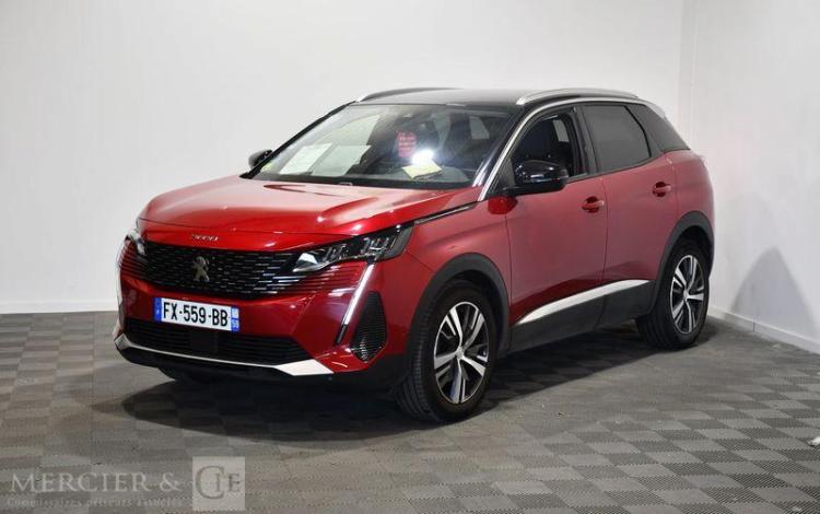 PEUGEOT 3008 1,5 BLUE HDI 130CH S&S BVM6 ROUGE FX-559-BB