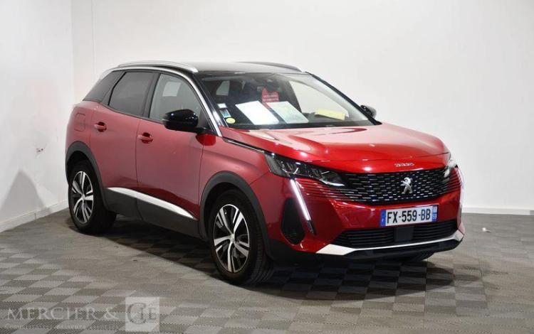 PEUGEOT 3008 1,5 BLUE HDI 130CH S&S BVM6 ROUGE FX-559-BB