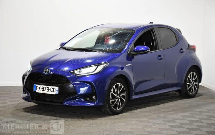 TOYOTA YARIS 1.5 114ch MHEV DESIGN BVA BLEU FX-878-CD