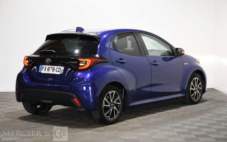 TOYOTA YARIS 1.5 114ch MHEV DESIGN BVA BLEU FX-878-CD
