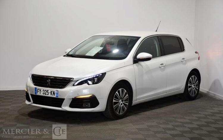 PEUGEOT 308 1,2 PURE TECH 130 ALLURE BUSINESS EAT BVA S&S BLANC FY-325-KN