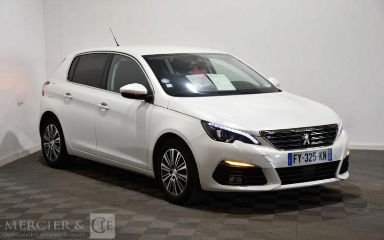 PEUGEOT 308 1,2 PURE TECH 130 ALLURE BUSINESS EAT BVA S&S BLANC FY-325-KN
