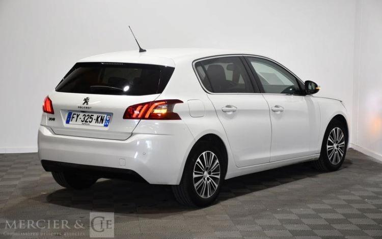 PEUGEOT 308 1,2 PURE TECH 130 ALLURE BUSINESS EAT BVA S&S BLANC FY-325-KN