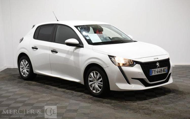 PEUGEOT 208 SOCIETE 1.5 BLUEHDI 100ch PREMIUM BLANC FY-448-AE