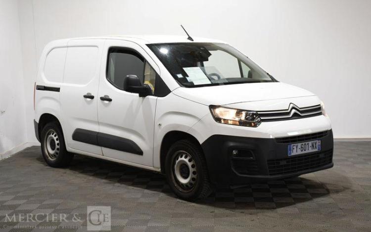 CITROEN BERLINGO M 650kg PT 130 BLANC FY-601-NX