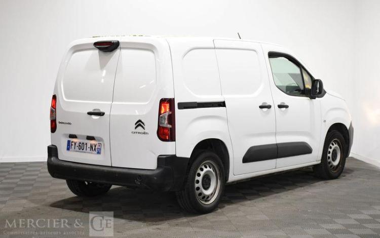 CITROEN BERLINGO M 650kg PT 130 BLANC FY-601-NX
