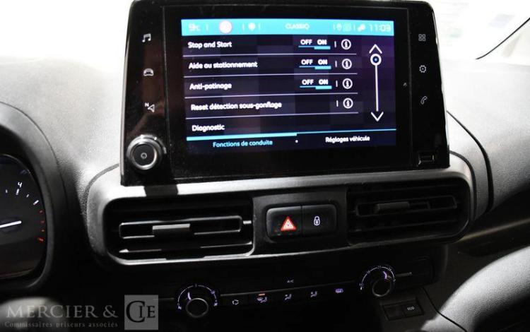 CITROEN BERLINGO M 650kg PT 130 BLANC FY-601-NX