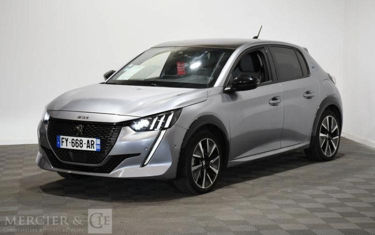 PEUGEOT e-208 135ch 50KWH GT PACK GRIS FY-668-AR