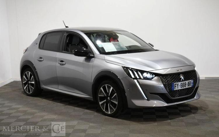 PEUGEOT e-208 135ch 50KWH GT PACK GRIS FY-668-AR