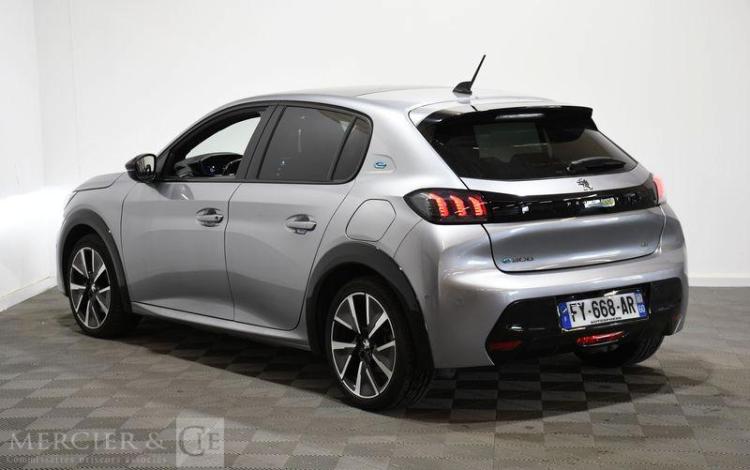 PEUGEOT e-208 135ch 50KWH GT PACK GRIS FY-668-AR