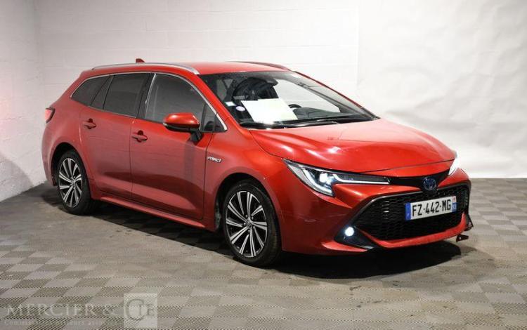 TOYOTA COROLLA TOURING 1.8 122ch MHEV DESIGN BVA ROUGE FZ-442-MG