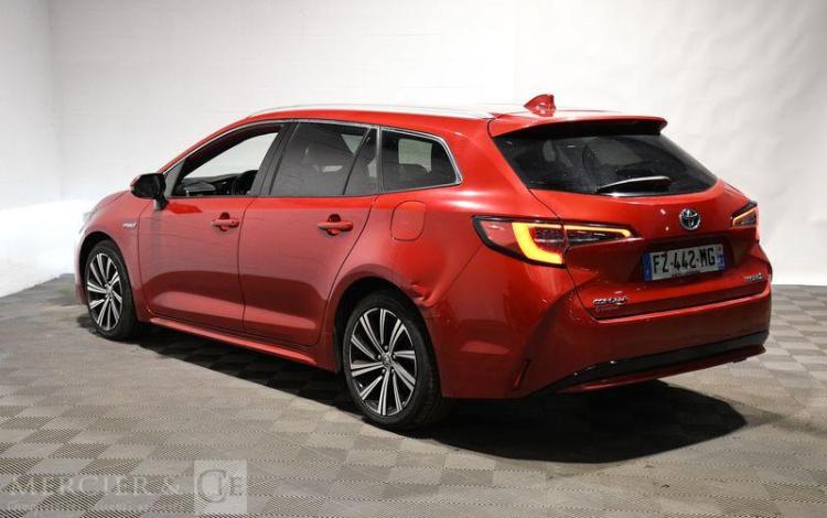 TOYOTA COROLLA TOURING 1.8 122ch MHEV DESIGN BVA ROUGE FZ-442-MG