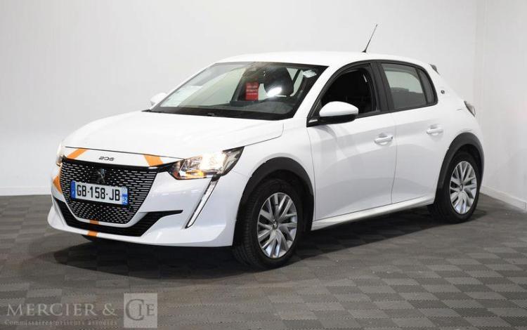 PEUGEOT 208 ELECTRIQUE 50KWH 136CH ACTIVE 5P BLANC GB-158-JB