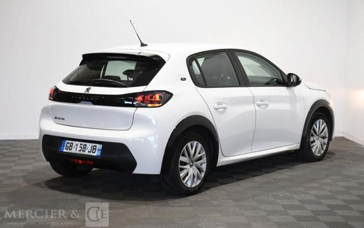 PEUGEOT 208 ELECTRIQUE 50KWH 136CH ACTIVE 5P BLANC GB-158-JB