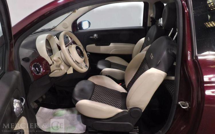 FIAT 500 HYBRID BORDEAUX GC-250-ST