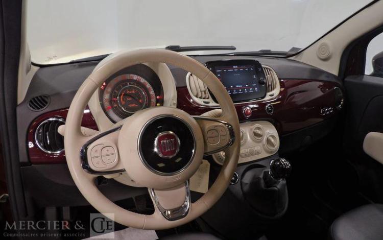 FIAT 500 HYBRID BORDEAUX GC-250-ST