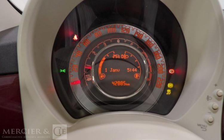 FIAT 500 HYBRID BORDEAUX GC-250-ST