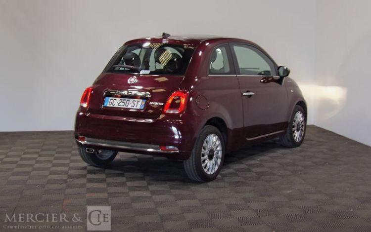 FIAT 500 HYBRID BORDEAUX GC-250-ST