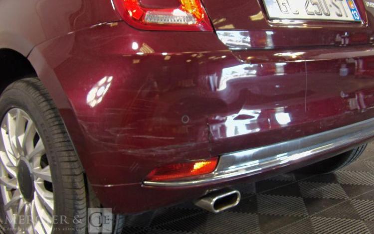 FIAT 500 HYBRID BORDEAUX GC-250-ST