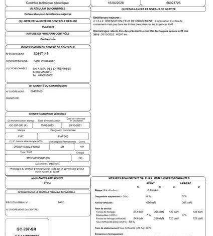 FIAT 500 HYBRID BORDEAUX GC-297-SR