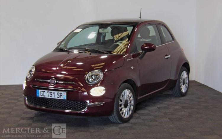 FIAT 500 HYBRID BORDEAUX GC-791-SR