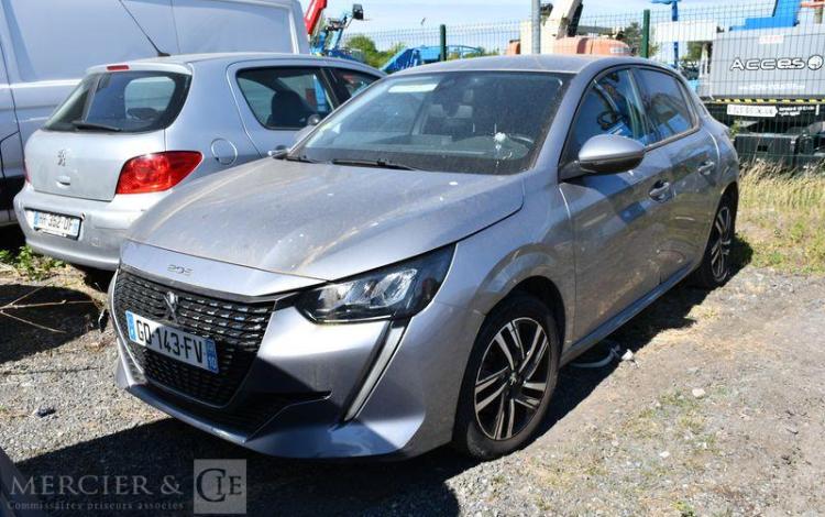 PEUGEOT 208 A,E ALLURE BLUEHDI GRIS GD-143-FV