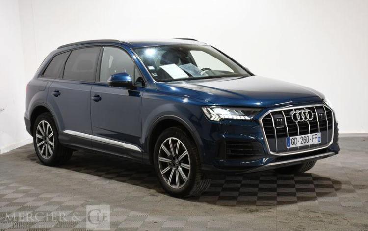 AUDI Q7 3.0 55 TFSIE 381H 340 HYBRID ADVANCED QUATTRO TIPTRONIC BLEU GD-260-FF