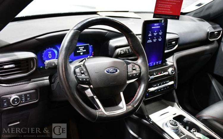 FORD EXPLORER 3.0 ECOBOOST 457ch PHEV ST-LINE 4X4 BVA – 7 PLACES NOIR GD-364-XH