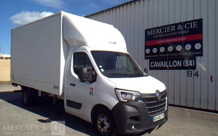 RENAULT MASTER CCAB RTWD 3T5 145CV L4 EVI CAISSE HAYON BLANC GD-495-FV