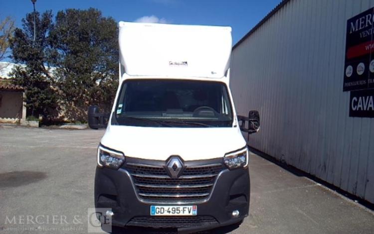 RENAULT MASTER CCAB RTWD 3T5 145CV L4 EVI CAISSE HAYON BLANC GD-495-FV