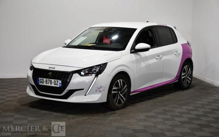 PEUGEOT 208 A,E ALLURE BLUEHDI BLANC GD-878-QZ
