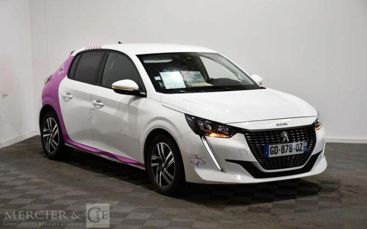 PEUGEOT 208 A,E ALLURE BLUEHDI BLANC GD-878-QZ