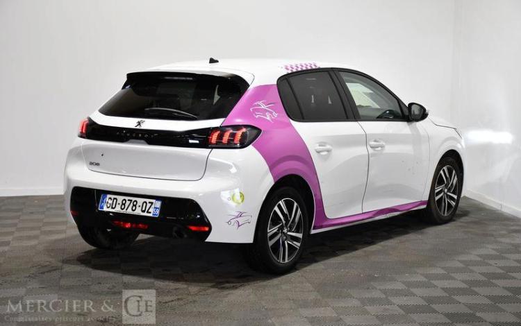 PEUGEOT 208 A,E ALLURE BLUEHDI BLANC GD-878-QZ