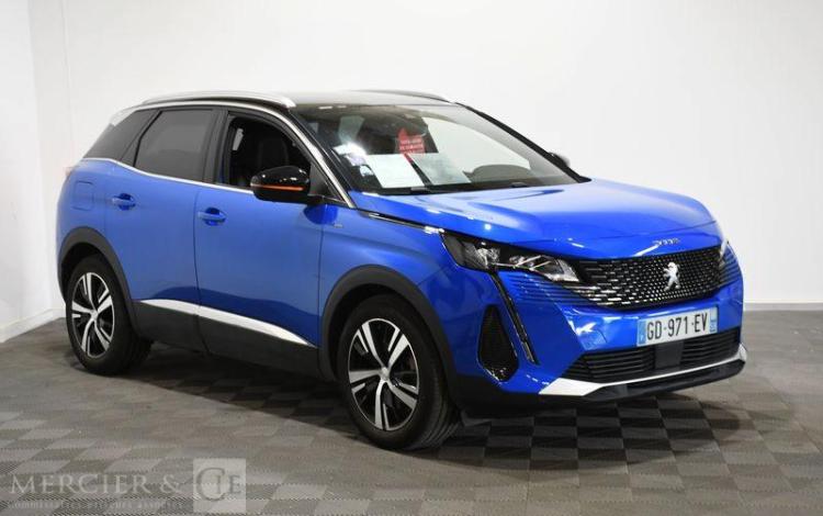 PEUGEOT 3008 GT HYBRID 225 BLEU GD-971-EV