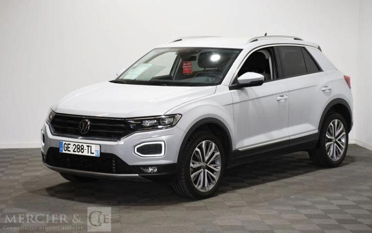 VOLKSWAGEN T-ROC 2.0 TDI 150ch R-LINE DSG BLANC GE-288-TL